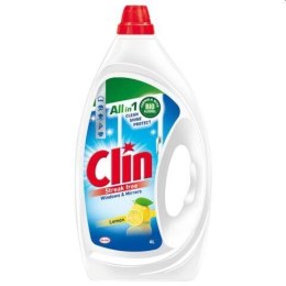 CLIN Płyn do mycia szyb 4l Windows & Mirrors Lemon Clin