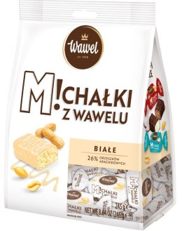 Cukierki WAWEL MICHAŁKI BIAŁE 245g Wawel