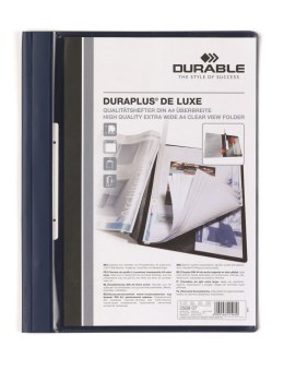 DURAPLUS de Luxe, Skoroszyt prez. A4, , do se greg.granat 258907 DURABLE Durable