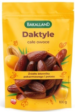 Daktyle suszone bez pestek 100g BAKALLAND Bakalland