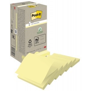 Bloczek samoprzylepny Post-it Z-Notes Żółte 76x76mm 16 bloczków po 100 karteczek harmonijkowe SALE Post-It 3M