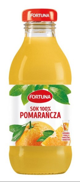 FORTUNA POMARAŃCZOWY 300ml butelka szkło Fortuna