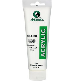 Farba akrylowa MARIES 816B-104 120 ml biały, 170-2593 Maries