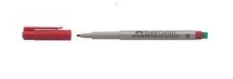 Foliopis ścieralny czerwony, 10 sztuk M 1.0 FABER-CASTELL 151499 SALE Faber-Castell