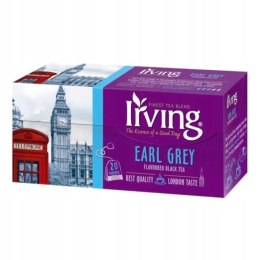Herbata IRVING Earl Grey 20 kopert czarna Irving