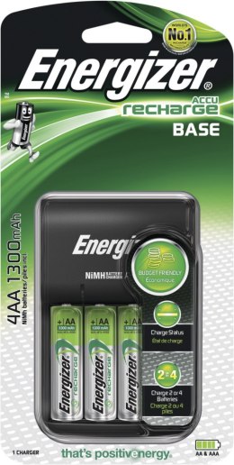 Ładowarka ENERGIZER Base + 4 szt. akumulatorków AA, 421422 Energizer