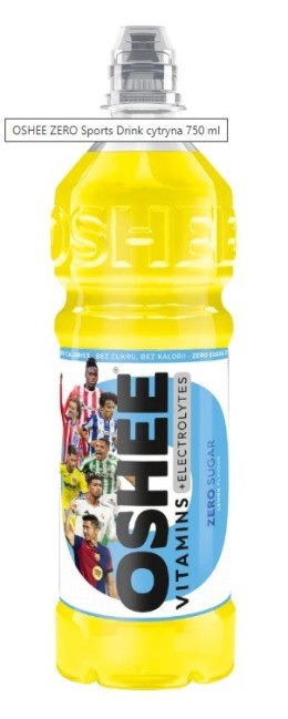 Napój IZOTONICZNY OSHEE ZERO LEMON 750ml PET KAUCJA Oshee