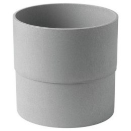 Osłonka doniczki NYPON, do wewnątrz/na zewnątrz szara, 32 cm, 303.956.32 Ikea
