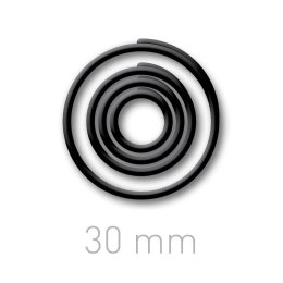 Pierścienie wzmacniające, etykiety samoprzylepne, kółko do oprawy dokumentów Opus O.easyRing 30 mm, 60 szt./op. czarny Opus