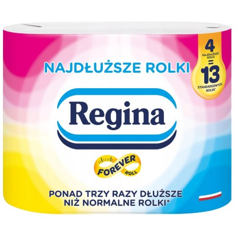 REGINA Papier toaletowy Najdłuższe Rolki 2 warstwy (4) 03452 SALE HIGIENA Regina