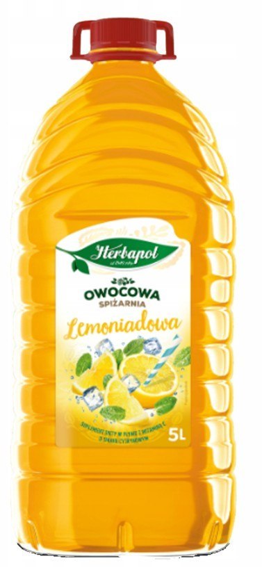Syrop HERBAPOL LEMONIADA, 6500g/5l Herbapol