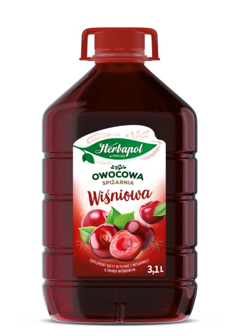 Syrop HERBAPOL Wiśnia MAX 3.1L Herbapol