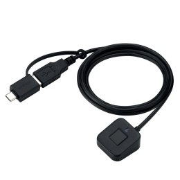 Zabezpieczenie z czytnikiem linii papilarnych Kensington VeriMark_ Desktop 2.0, USB-A/USB-C, K64741WW Kensington