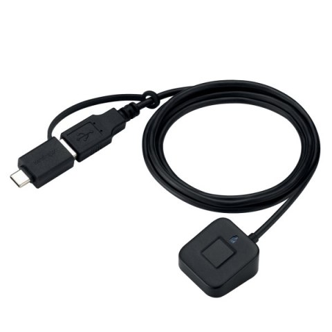 Zabezpieczenie z czytnikiem linii papilarnych Kensington VeriMark_ Desktop 2.0, USB-A/USB-C, K64741WW Kensington