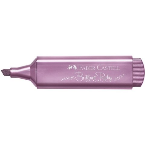 Zakreślacz 1546 METALICZNY RUBINOWY Faber-Castell 154691 FC Faber-Castell