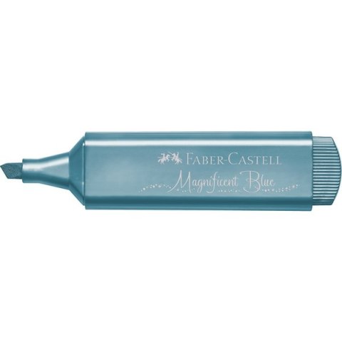 Zakreślacz 154647 metaliczny niebieski FABER-CASTELL Faber-Castell