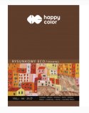 Blok rysunkowy ECO, ART, A4, 25 ark, 150g, Happy Color HA 3715 2030-A25 Happy Color