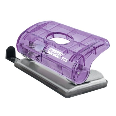 Dziurkacz mini Rapid ColourBreeze FC5, 10 kartek, 5 lat gwarancji, lawendowy 5001534 Rapid Dziurkacz mini Rapid ColourBreeze FC5, 10 kartek, 5 lat gwarancji, lawendowy 5001534 Rapid