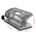 Dziurkacz mini Rapid ColourBreeze FC5, 10 kartek, 5 lat gwarancji, lawendowy 5001534 Rapid