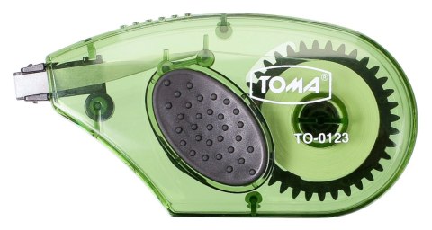 Korektor w taśmie, boczny aplikator,8m ,5mm, biały TO-0123 Toma Toma Korektor w taśmie, boczny aplikator,8m ,5mm, biały TO-0123 Toma Toma
