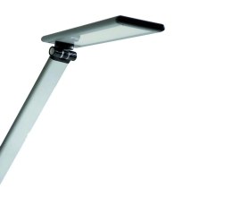 Lampka biurkowa UNILUX TERRA LED, metaliczny szary, dotykowy włącznik, 400077409 Unilux