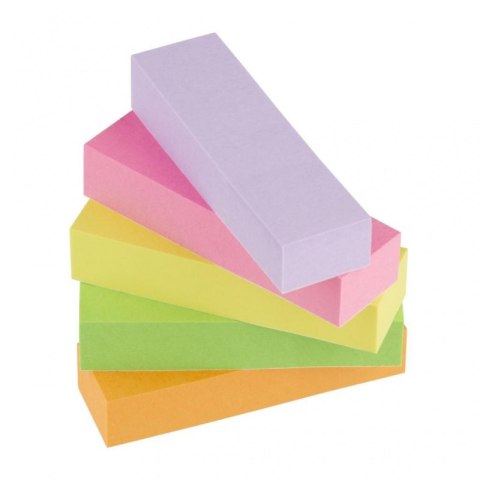 Znaczniki POST-IT (670/5), papier, 15x50mm, 5x100 kart., mix kolorów neonowy Post-It 3M Znaczniki POST-IT (670/5), papier, 15x50mm, 5x100 kart., mix kolorów neonowy Post-It 3M