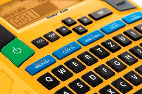 Drukarka etykiet RHINO 4200, klawiatura QWERTY S0955990 DYMO Dymo
