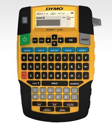 Drukarka etykiet RHINO 4200, klawiatura QWERTY S0955990 DYMO Dymo