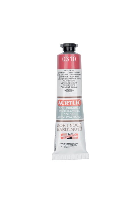 Farby akryl ACRYLIC 40ml c.cze 162715 Koh-i-noor Farby akryl ACRYLIC 40ml c.cze 162715 Koh-i-noor