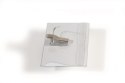 Identyfikator 54x90mm kombi klip (50) 810119 DURABL Durable