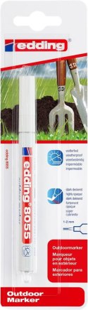 Marker odporny na warunki atmosferyczne 1-2 mm biały 1 szt. blister Edding 8055/1/B/BL Edding