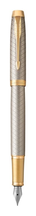 Pióro wieczne (F) PARKER IM PREMIUM WARM GREY GT 1931684, giftbox Parker