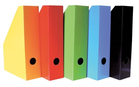 Pojemnik na czasopisma zielony lakierowany BANTEX 100552131 Bantex