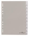 Przekładki A4-10 indeksów PP 644110 Durable