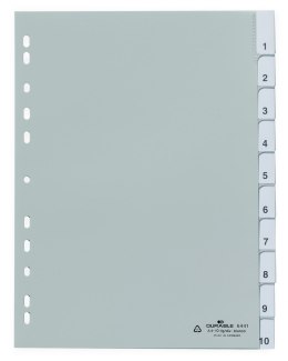 Przekładki A4-10 indeksów PP 644110 Durable