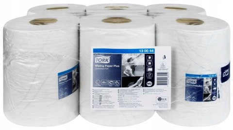 Ręcznik w roli TORK centralnego dozowania maxi, (6 rolek) 2 warstwy, kolor biały, długość 125 m. system M2 130044 Tork Ręcznik w roli TORK centralnego dozowania maxi, (6 rolek) 2 warstwy, kolor biały, długość 125 m. system M2 130044 Tork