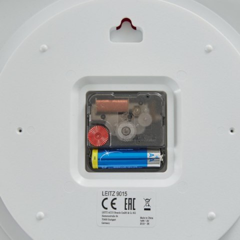 Zegar Leitz WOW, biały 90150001 Leitz Zegar Leitz WOW, biały 90150001 Leitz