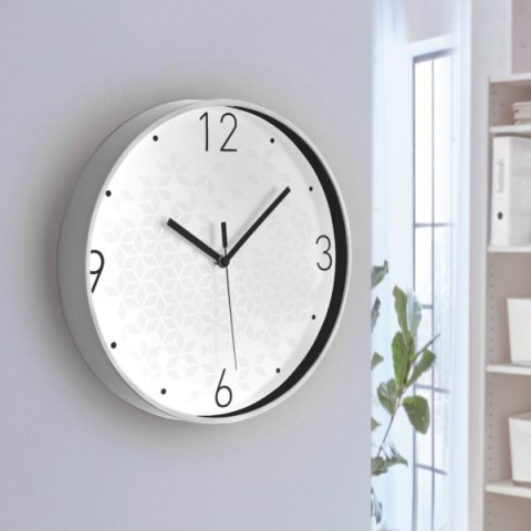 Zegar Leitz WOW, biały 90150001 Leitz Zegar Leitz WOW, biały 90150001 Leitz
