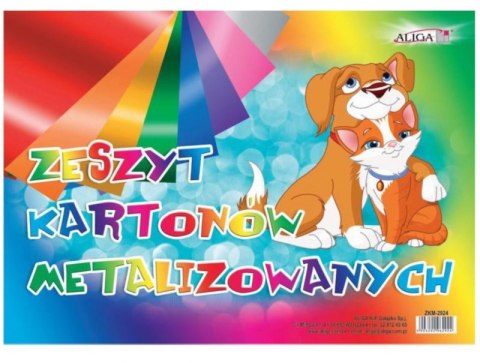 Zeszyt papierów metalic B4 ZKM-2924 ALIGA Aliga Zeszyt papierów metalic B4 ZKM-2924 ALIGA Aliga