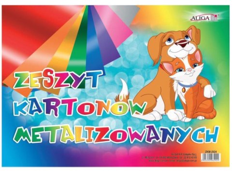Zeszyt papierów metalic B4 ZKM-2924 ALIGA Aliga Zeszyt papierów metalic B4 ZKM-2924 ALIGA Aliga