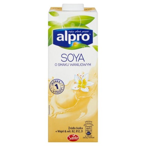 Napój roślinny ALPRO SOJOWE 1L Wanilia Alpro Napój roślinny ALPRO SOJOWE 1L Wanilia Alpro
