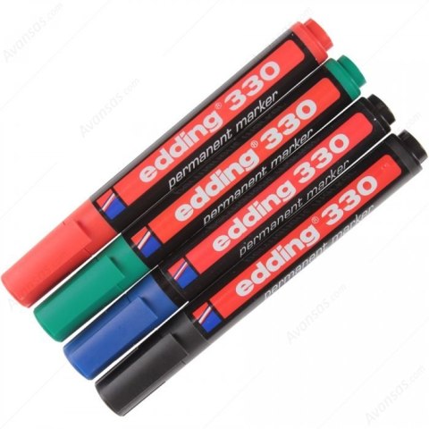 Foliopis 330-2 czerwony EDDING końćowka ścięta Edding Foliopis 330-2 czerwony EDDING końćowka ścięta Edding