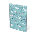 Kołonotatnik A5 60 kartek linia/tagi Floral Oxford 400094953 Oxford