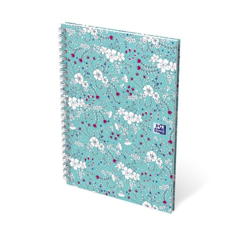 Kołonotatnik A5 60 kartek linia/tagi Floral Oxford 400094953 Oxford Kołonotatnik A5 60 kartek linia/tagi Floral Oxford 400094953 Oxford