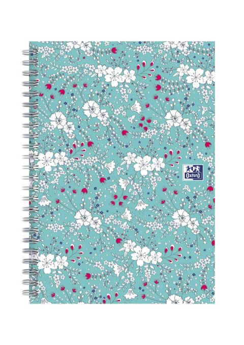 Kołonotatnik A5 60 kartek linia/tagi Floral Oxford 400094953 Oxford Kołonotatnik A5 60 kartek linia/tagi Floral Oxford 400094953 Oxford