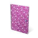 Kołonotatnik A5 60 kartek linia/tagi Floral Oxford 400094953 Oxford