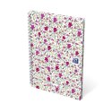 Kołonotatnik A5 60 kartek linia/tagi Floral Oxford 400094953 Oxford