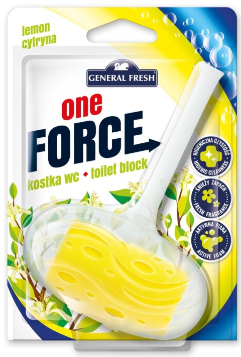 Kostka do WC zawieszka 40g cytryna GENERAL FRESH General Fresh Kostka do WC zawieszka 40g cytryna GENERAL FRESH General Fresh
