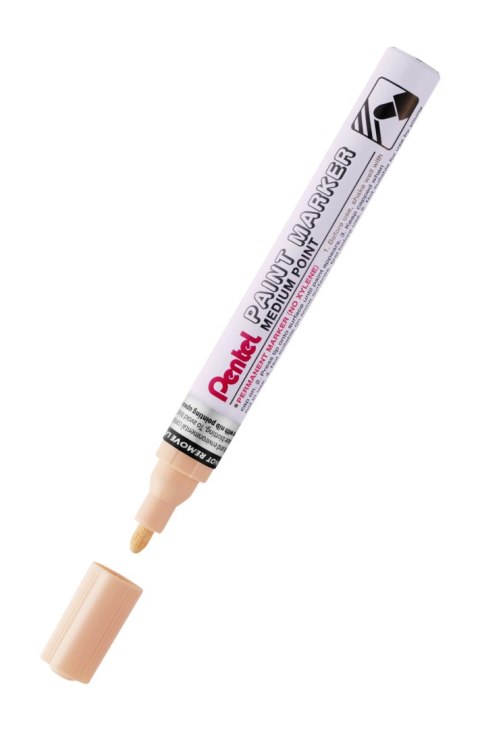Marker olejowy Pentel średnia okrągła końcówka, MMP10-WG kremowy żółty Pentel Marker olejowy Pentel średnia okrągła końcówka, MMP10-WG kremowy żółty Pentel