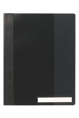 Skoroszyt A4 z przezroczystą okładką, szeroki PCW czarny 251001 DURABLE Durable